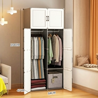 [Магнитный дверной замок] Утолщенные 8 дверей и 2 подвески - серый и белый (за дополнительные подвесы дополнительная плата не взимается)‼ ️