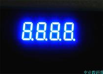 Digital tube 0 36 inch 4 position 3641AB Yin 3641BB common Yang bright blue 3641AB BB