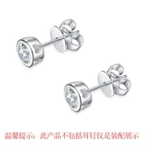 Нескользящие беруши, серьги, серебро 925 пробы, фиксаторы в комплекте, золото 750 пробы