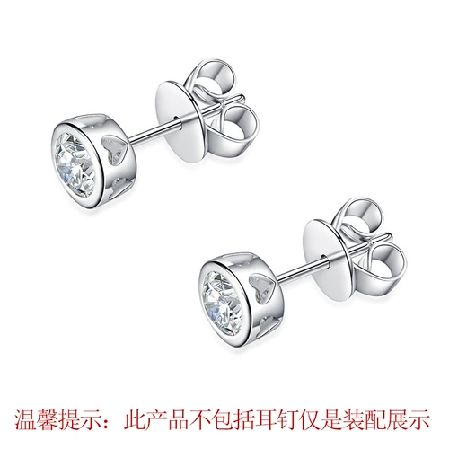 Нескользящие беруши, серьги, серебро 925 пробы, фиксаторы в комплекте, золото 750 пробы