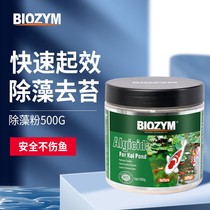 Koi fish pond fish tank Baiyinmei algae remover moss water purifier removes brown green algae moss scavenger green water grass