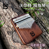 Walter 21 tone walnut thumb piano Kalim Bachin kalimba17 Sonic board travel piano finger instrument