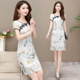 Ципао, платье для матери, подходит для подростков, яркий броский стиль, коллекция 2021