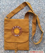 Buddhist small backpack Japanese satchel Chaoshan Jinxiang travel bag Cloth bag Arhat bag Sail cotton lay monk bag