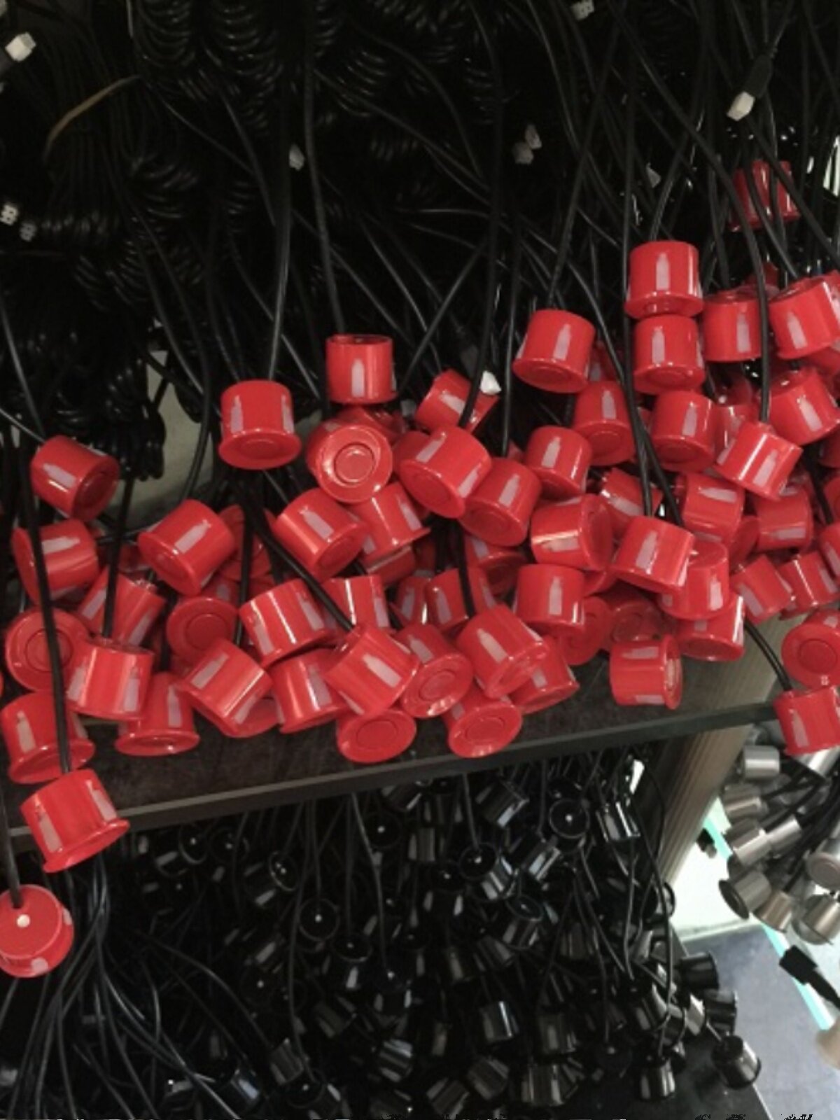 Car Reversing Radar with Original Factory Probe, Universal Model for Trucks and Cars, Front and Rear Radar, White, Black, Silver, Red, Blue