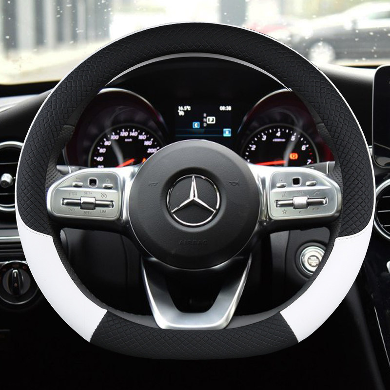 Mercedes-Benz GLC260 GLA200 CLA C200L E260L flat bottom D four seasons car steering wheel cover female