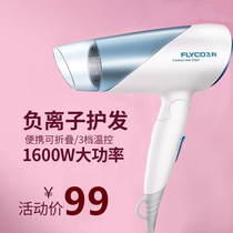 Fairo Electric Hair Dryer Domestic Dorm Power Cold Hot Wind Foldable Negative Ion Hair Care Student Wind
