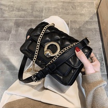 Small bag woman inclined satchel 2022 new summer net red fashion 100 lap single shoulder chain pack ins ultra-fire genuine leather womens bag