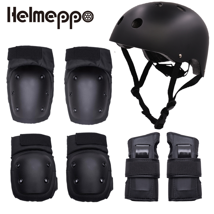 Ice Skating Wheel Skating Shoes Protective Gear Kit Children's Helmet Skateboard Bike Balance Car Sports Kneecap Safety Helmet