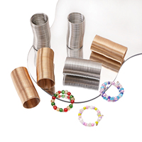 Memory wire wire ring ring hand bead DIY handmade mobile phone chain jewelry material accessories