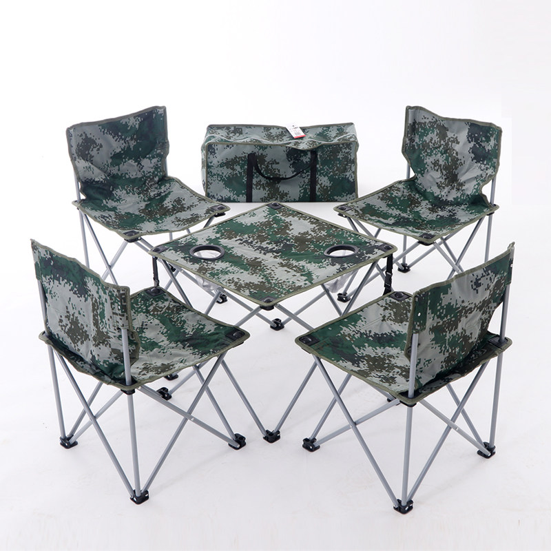 Tantu Tribe Portable Folding Table and Chair Ultra Light Outdoor Picnic Camping Table and Chair Outing BBQ Folding Dining Table And Chairs