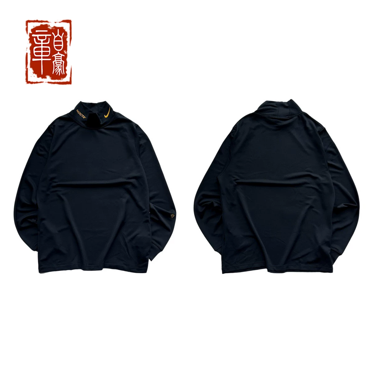Zhang Pride Nike Nock Drake Nocta совместная длинная -утюг мужская футболка DA4107 оригинальный магазин