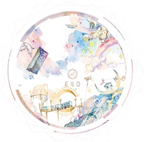 Split up ENO fantasy Drift special inks Bring your own release paper and paper adhesive Tent Sticker Diary