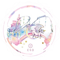 Split up ENO unicorn Paradise bronzing special inks Bring your own release paper and paper tape Handbill stickers