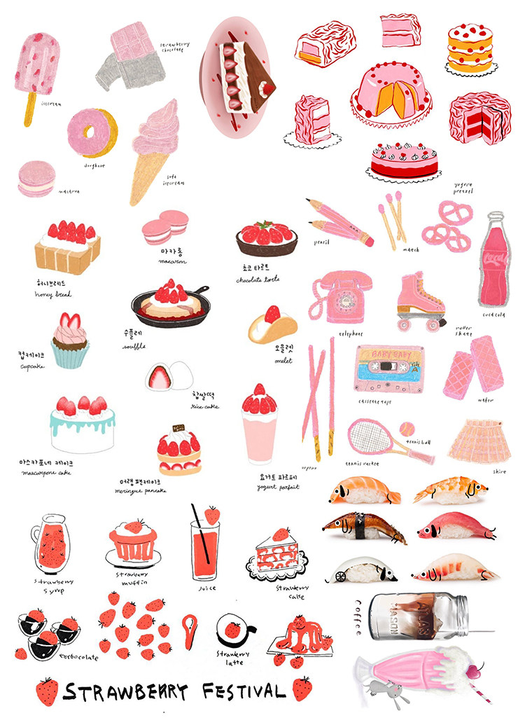 Uncut A4 salt series cute little fresher figure hand ledger stickers print sulphuric acid paper adhesive subface stickers