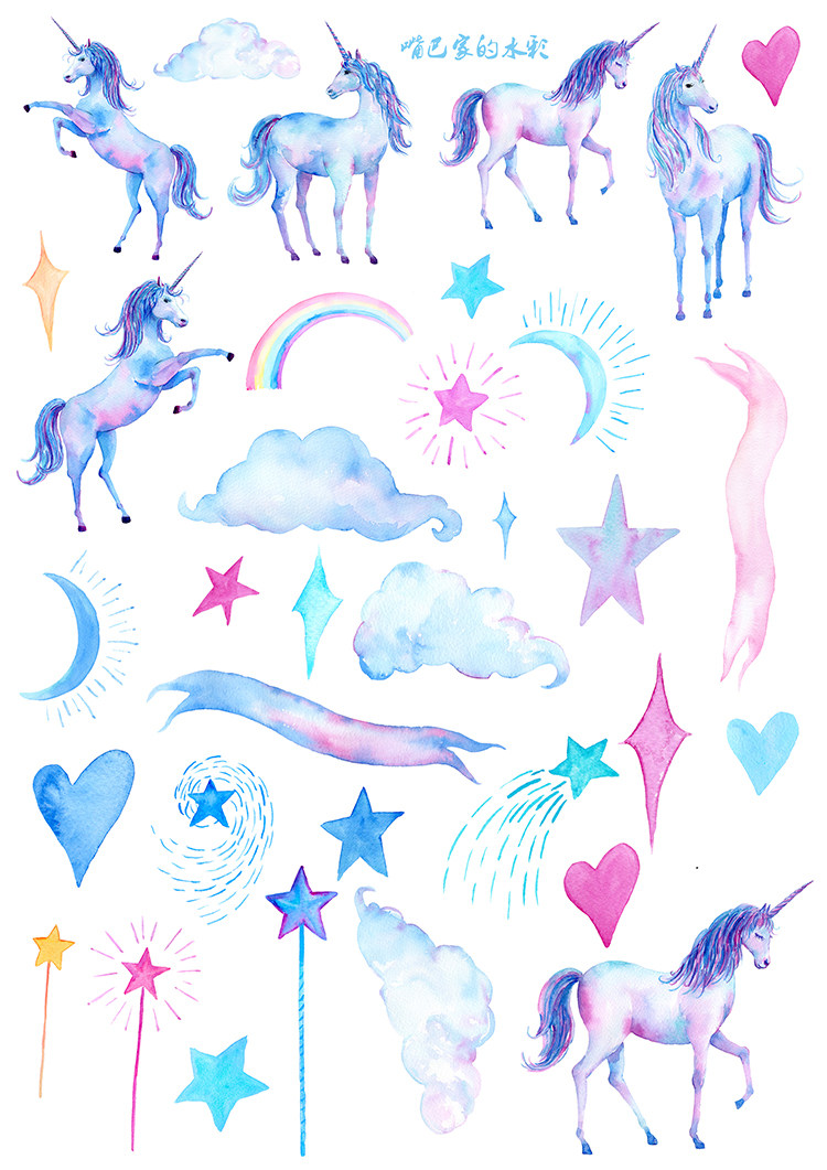 Handbook stickers homemade A4 sulfate tablet sub - adhesive glue clouds more than 15