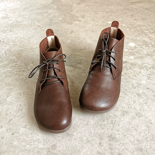 Martens, кожаные туфли, короткие сапоги, воловья кожа, из натуральной кожи, мягкая подошва