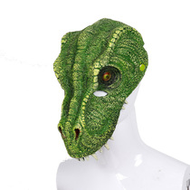 Foreign trade bar stage props Halloween Carnival party 3DPU foam dinosaur Rex mask dress