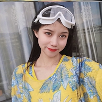 Full frame swimming goggles large frame waterproof anti-fog high-definition professional diving mirror swimming cap suit for male and female myopia swimming glasses