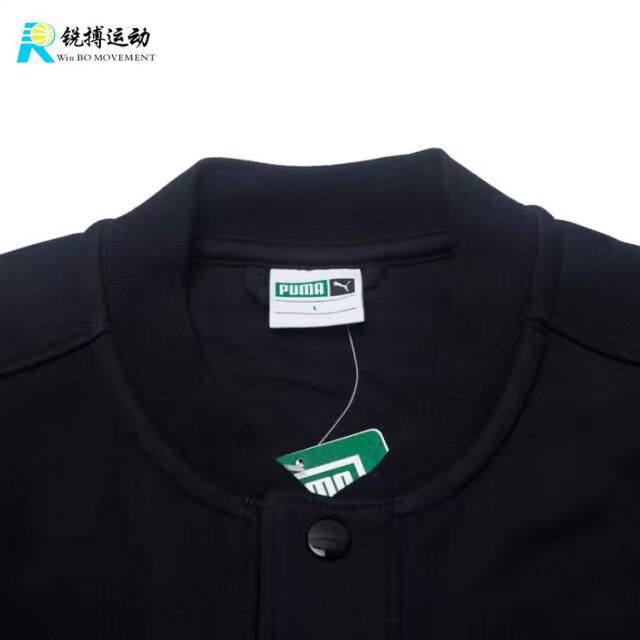 Counter chính hãng đồng phục thể thao và giải trí bóng chày nam Hummer Puma đan áo khoác cardigan - Áo khoác thể thao / áo khoác áo khoác nỉ lining