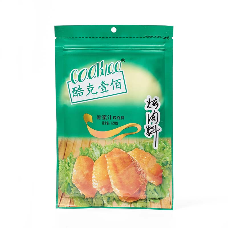 Kuke 100 cook100 honey barbecue seasoning 120g household chicken wings marinade honey flavor self-service barbecue seasoning