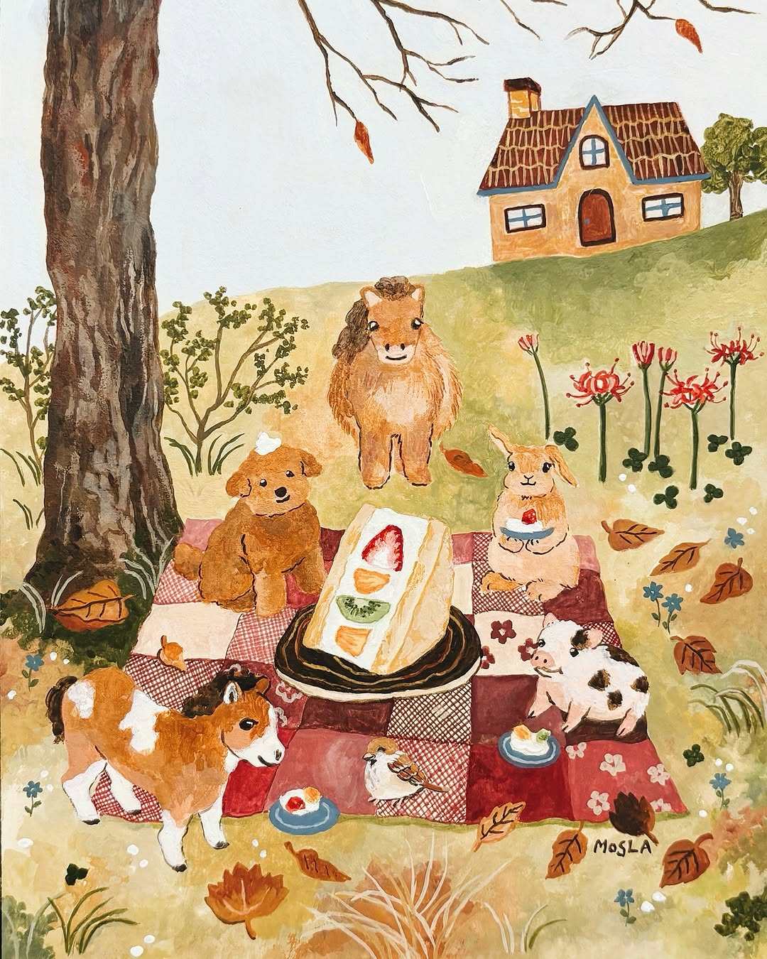 韩国插画师mosla_greem