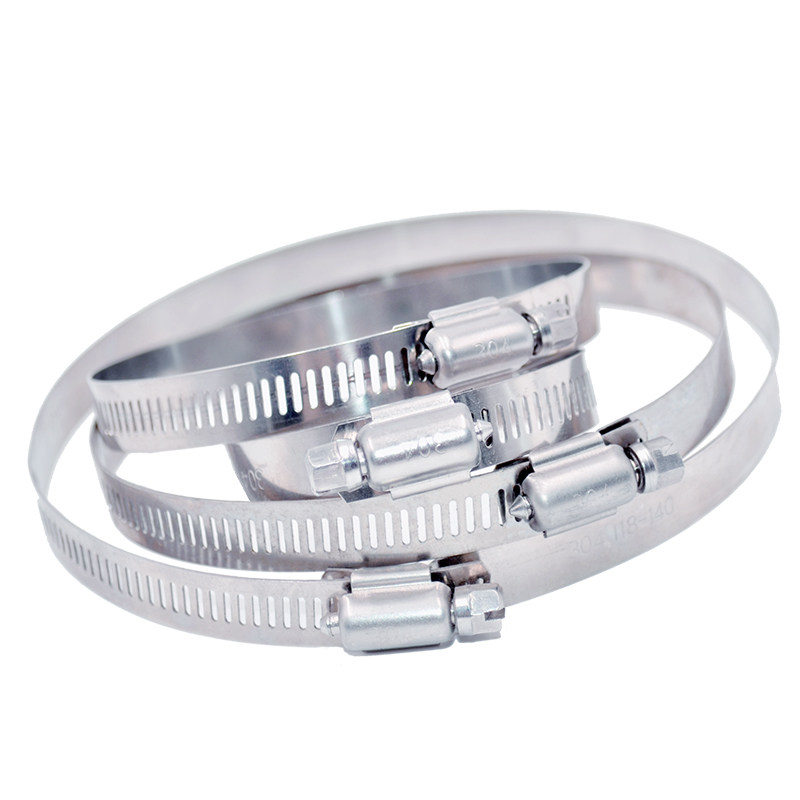 201 Stainless steel clamp clamp clamp reinforced tube card