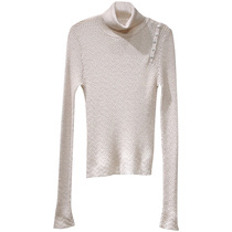 D-Womens clothing 2020 winter A1EBA4805 Multi-function off-shoulder wool pullover A1EBA480572