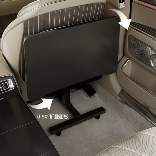 Маленький стол автомобиля со складным обеденным столом для обучения на заднем ряду и употребление многофункционального таблица офисного компьютера ноутбука
