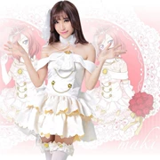 Game Lovelive hoa cưới đánh thức đám cưới thực sự Ji cosplay quần áo lori hầu gái tải quần áo anime Nhật Bản - Cosplay