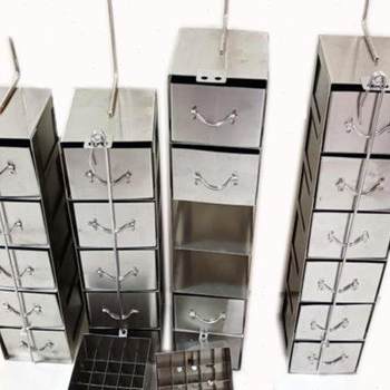 Liquid nitrogen tank basket frozen storage rack stainless steel bucket drawer hanging rack 30350 liters 125 east asia new asia west jinfeng
