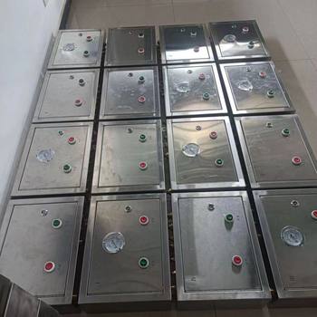 矿用风门气动装置 气控箱闭锁功能 不锈钢操作方便风门气控箱