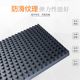 Grain punch press shockproof rubber pad k buffer pad anti-slip rubber plate rubber block square pad machine rubber shock absorbing granule machine