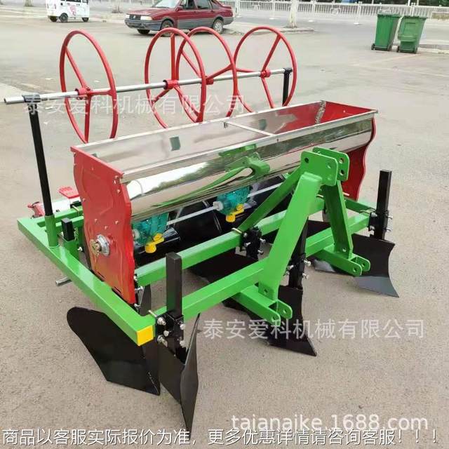 Corn, soybean, millet, vegetable, oil sunflower fertilizer seeder new no-till suspension leg ridge-raising integrated machine sowing
