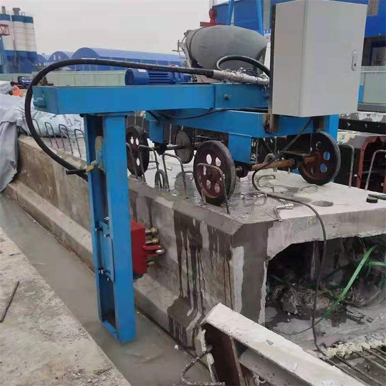 Hollow plate deburring machine box beam automatic walking facade deburring machine plate beam deburring equipment
