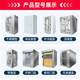 Double double hair shower room Food factory dust-free workshop air shower door channel Intelligent induction cargo shower room air shower room