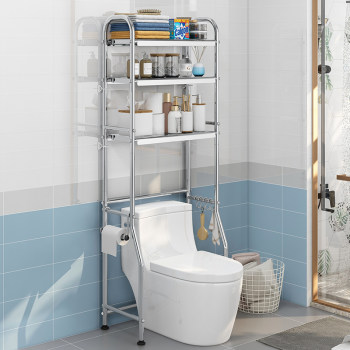 Bathroom bathroom storage j rack floor-standing toilet toilet toilet toilet rack washing machine storage rack stainless steel waterproof