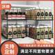 Kitchen seasoning storage rack room cabinet narrow cabinet drawer type extremely narrow small size cabinet pull-out storage rack storage