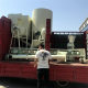 Straw mixing pelletizer Small fish feed puffing production line Pet dog food machine