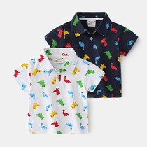 New product Balabala boy short sleeve T-shirt Summer 3 baby half sleeve 2022 new child clothing foreign air and child care