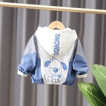 New products Balabala baby jacket windcoat boy spring clothing 2022 new children submachine clothing wave foreign air baby