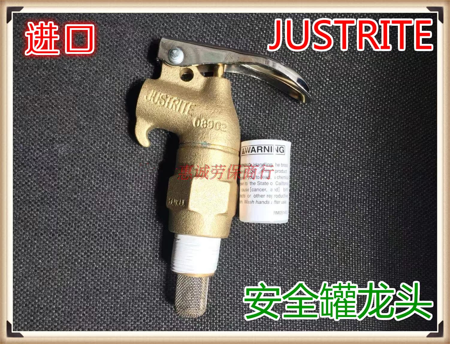 Explosion-proof oil barrel faucet) small mouth explosion-proof oil barrel faucet brass oil barrel sub-package faucet eagle mouth with hook faucet