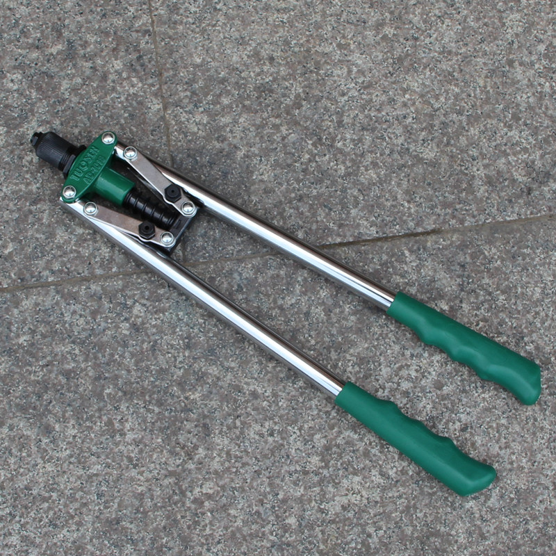 Manual pull riveter double to pull core pulling willow gun rivet gun pull hat gun 5 gold tool