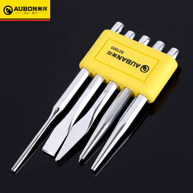 Aobang hardware chrome vanadium steel 5-piece set sample punch durable high temperature resistant mold sample punch