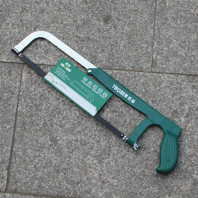Hacksaw rack Adjustable hacksaw Hand saw sawing steel pipe tool Saw bow 12 inch hand saw Metal cutting saw