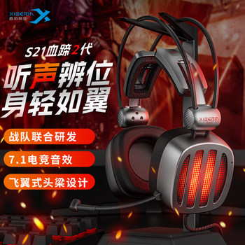 Siberia S21 Gaming Headset, Over-Ear E-Sports Headset for Pubg, Same Model as Used by Professional Players, with Sound Positioning