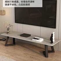 Light luxury slate TV cabinet modern simple small apartment minimalist coffee table combination marble living room home coffee table table