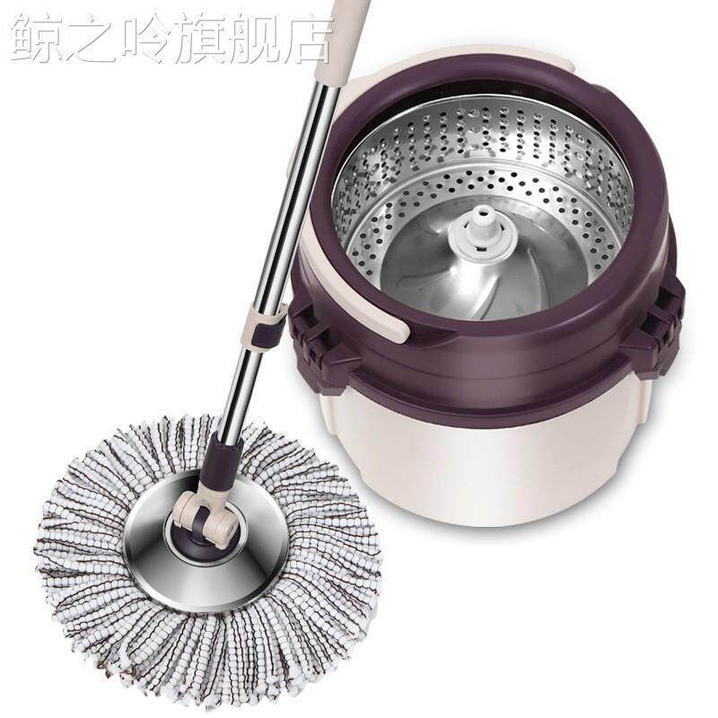 Adjustable Mop Bucket with Hands-Free Washing, Household Rotating Mop, One-Step Cleaning, Water-Absorbing Mop, Integrated Washing and Wringing