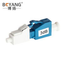 Boyang Telecom Grade Optical Fiber Attenuator LC UPC Yin and Yang Type 1-15dB Male to Female Butt Type Conversion Adaptation