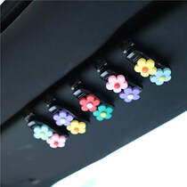 Car glasses clip creative cartoon car sun visor storage multifunctional card clip car ink box bracket